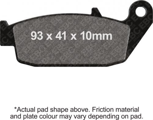 EBC SFA 762 EBC SCOOTER PADS