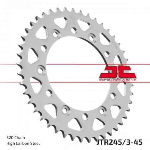 JT SPROCKETS REAR STEEL 45T, 520 JTR024545