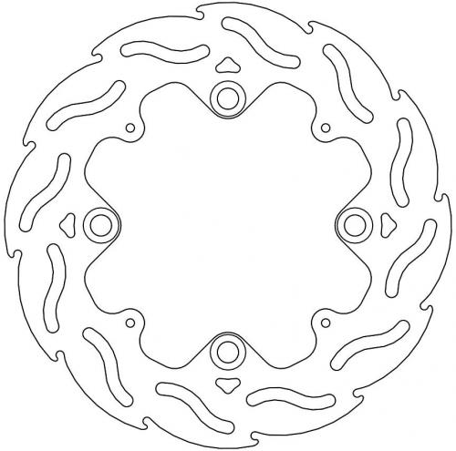 MOTO MASTER 110412, FLAME FIXED DISC 220