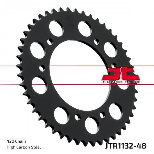 JT SPROCKETS REAR STEEL 48T, 420 JTR113248
