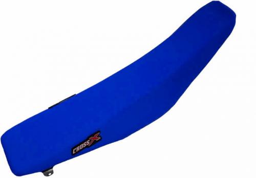 CROSS X SEAT COVER, SOLID ONE COLOR BLUE