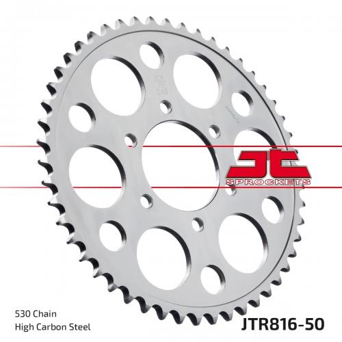 JT SPROCKETS REAR STEEL 50T, 530 JTR081650