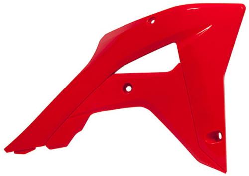 RTECH RADIATOR SCOOPS HONDA RED 566210260