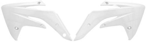 RTECH RADIATOR SCOOPS HONDA WHITE 566210200