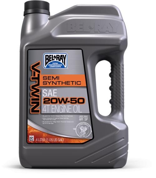 BEL-RAY V-TWIN 20W-50 4L (SEMI-SYN)