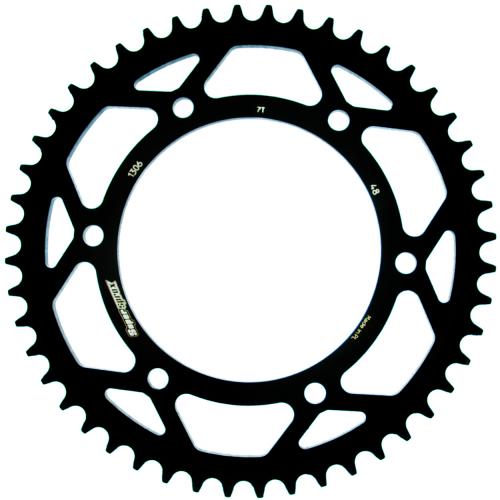 SUPERSPROX SUPERSPROX REAR STEEL 48T, BLACK, 530 SU4130648B