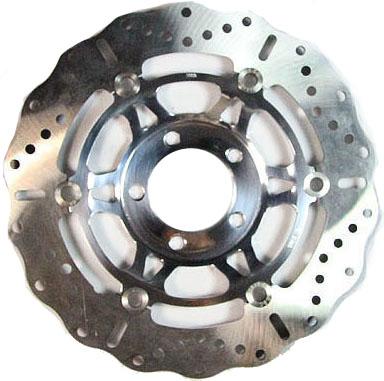 EBC BRAKE DISC MD3003CC POLISHED HUB WAVE BRAKE DISC