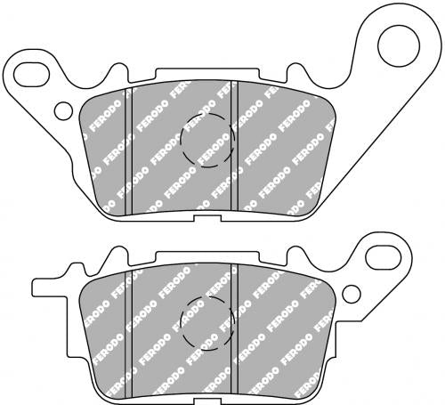 FERODO FDB2290EF BRAKE PADS ORGANIC