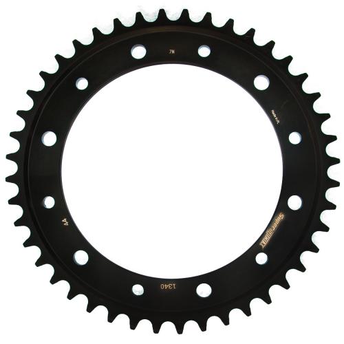 SUPERSPROX SUPERSPROX REAR STEEL 44T, BLACK, 530 SU4134044B