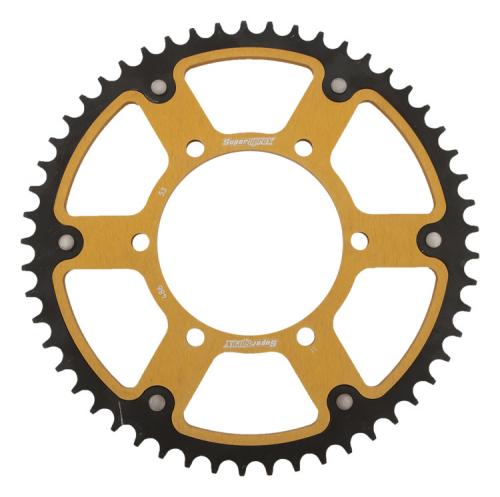 SUPERSPROX SUPERSPROX REAR STEALTH 53T, GOLD, 520 SU648653G