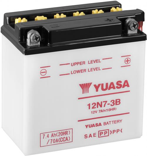 YUASA 12N7-3B YUASA BATTERY & ACID PACK