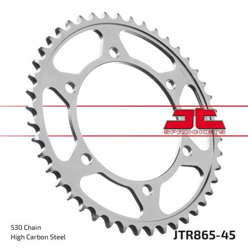 JT SPROCKETS REAR STEEL 45T, 530 JTR086545