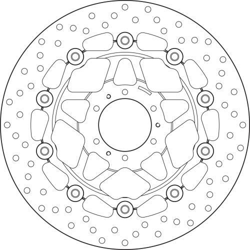 BREMBO BRAKE DISC, 78B40825