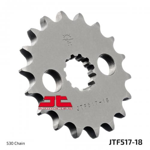 JT SPROCKETS FRONT STEEL 18T, 530 JTF051718