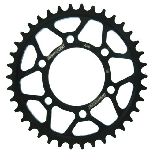 SUPERSPROX SUPERSPROX REAR STEEL 38T, BLACK, 530 SU448838B