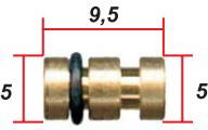 KEYSTER MAIN JET #62 KEIHIN KHM-090062