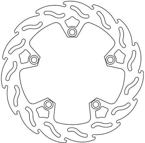 MOTO MASTER 110931, FLAME FIXED DISC