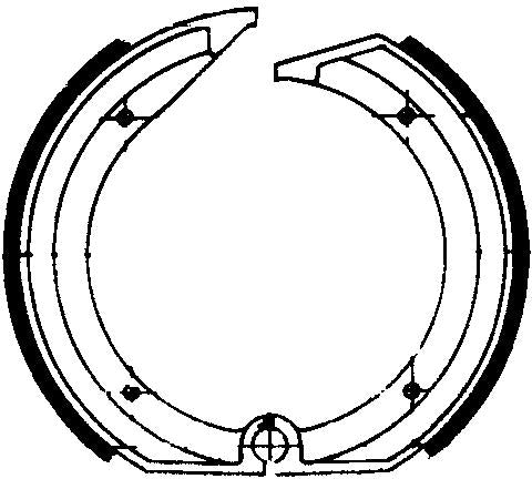 FERODO FSB805 BRAKE SHOES