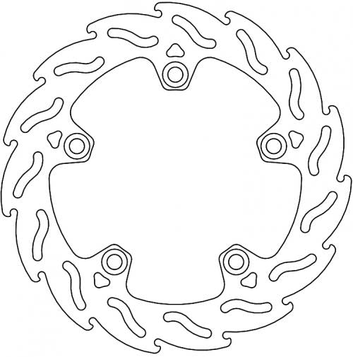 MOTO MASTER 110791, FLAME FIXED DISC