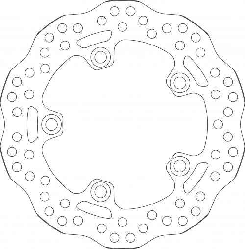 SBS UPGRADE BRAKE DISC 6108