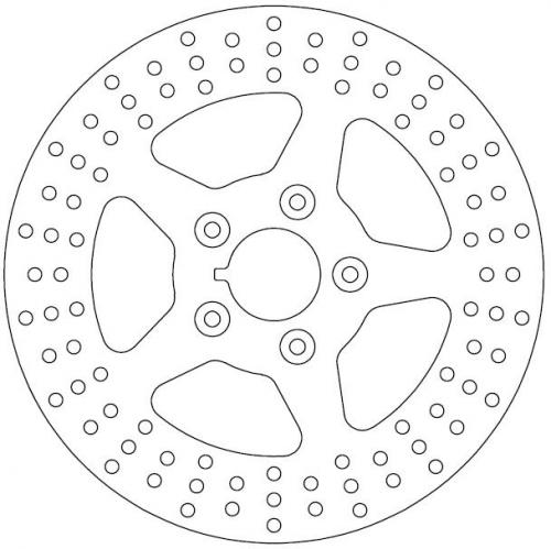 FERODO FMD0211R FIXED BRAKE DISC