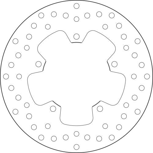 BREMBO BRAKE DISC, 68B407M8