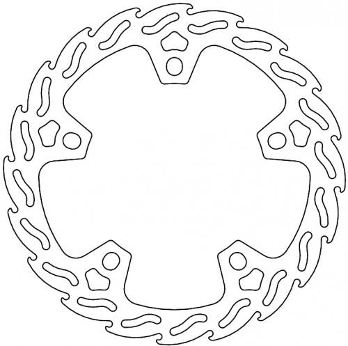 MOTO MASTER 110888, FLAME DISC