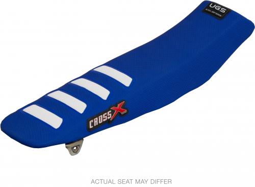 CROSS X UGS SEAT COVER, BLUE/WHITE (COLOR WAVE) UFM4202BLW