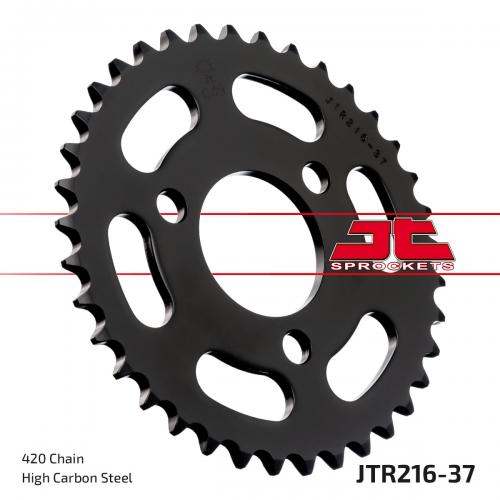 JT SPROCKETS REAR STEEL 37T, 420 JTR021637