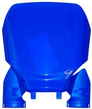 RTECH FACTORY FRONT NUMBER PLATE YZ BLUE (OE) 2023