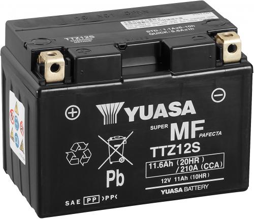 YUASA TTZ12S YUASA BATTERY & ACID PACK