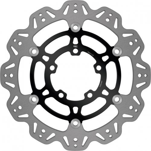 EBC BRAKE DISC VR842BLK EBC FLOATING DISC BLACK HUB