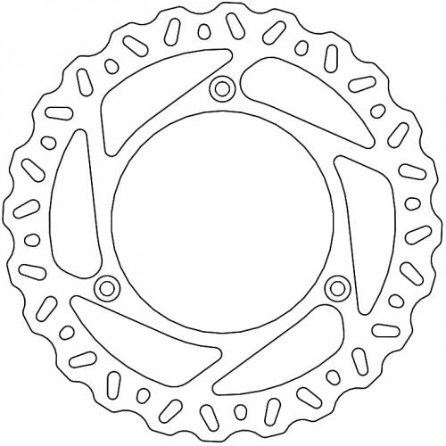 MOTO MASTER 110750, NITRO FIXED DISC 198
