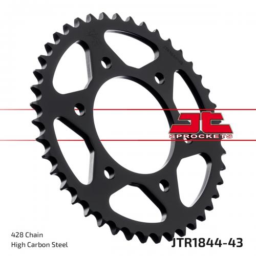 JT SPROCKETS REAR STEEL 43T, 428 JTR184443