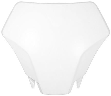 RTECH FRONT NUMBER PLATE GASGAS WHITE 569800752