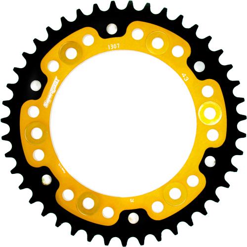SUPERSPROX SUPERSPROX REAR STEALTH 43T, GOLD, 525 SU6130743G
