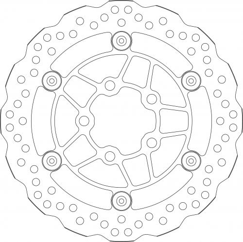 SBS STANDARD BRAKE DISC 5175