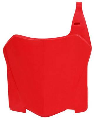 RTECH FRONT NUMBER PLATE HONDA RED 565210135