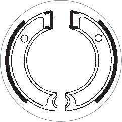 SBS 2112 BRAKE SHOES