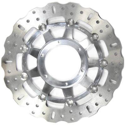 EBC BRAKE DISC MD1153CC POLISHED HUB WAVE BRAKE DISC