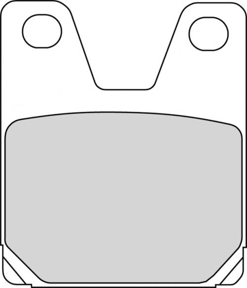 FERODO FDB2084P BRAKE PADS ORGANIC