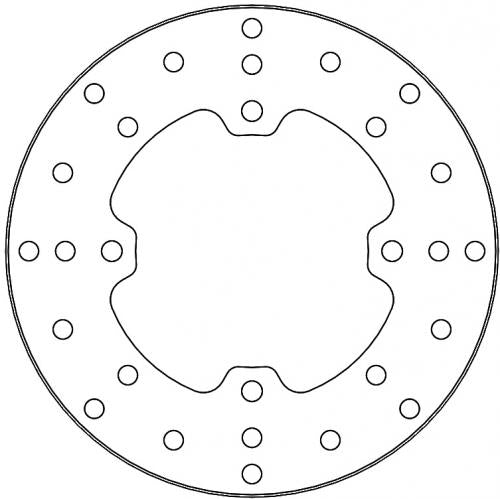 MOTO MASTER 110866, HALO DISC