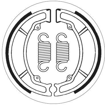 SBS 2189 BRAKE SHOES