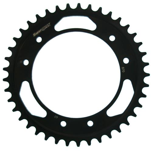 SUPERSPROX SUPERSPROX REAR STEEL 41T, BLACK, 525 SU487041B