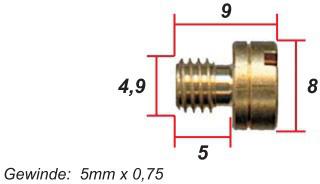 KEYSTER MAIN JET #147,5 MIKUNI KYM-020147,5