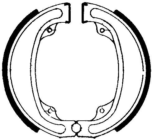 FERODO FSB747 BRAKE SHOES