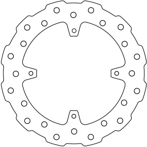 FERODO FMD0197MXR FIXED BRAKE DISC