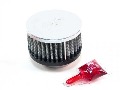 K&N UNIVERSAL FILTER CHROME RC-0190