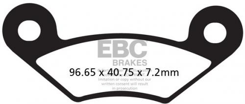 EBC FA 483TT EBC DISC PADS
