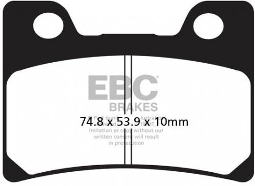 EBC FA182HH DOUBLE-H SINTERED SPORTBIKE PADS